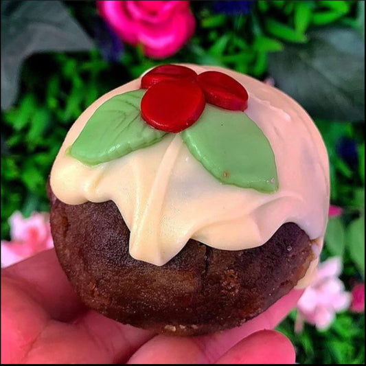 Christmas Pudding Brownie Balls Pre-order (£10 box of 4)